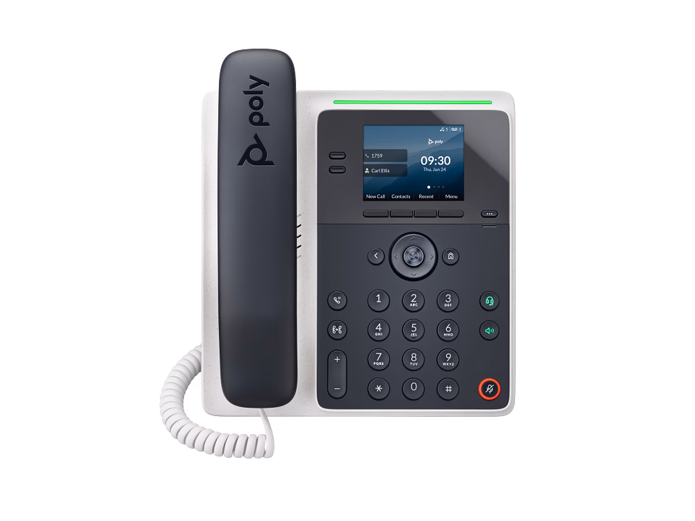 HP Poly Edge E100 IP Desk Phone (PoE)
