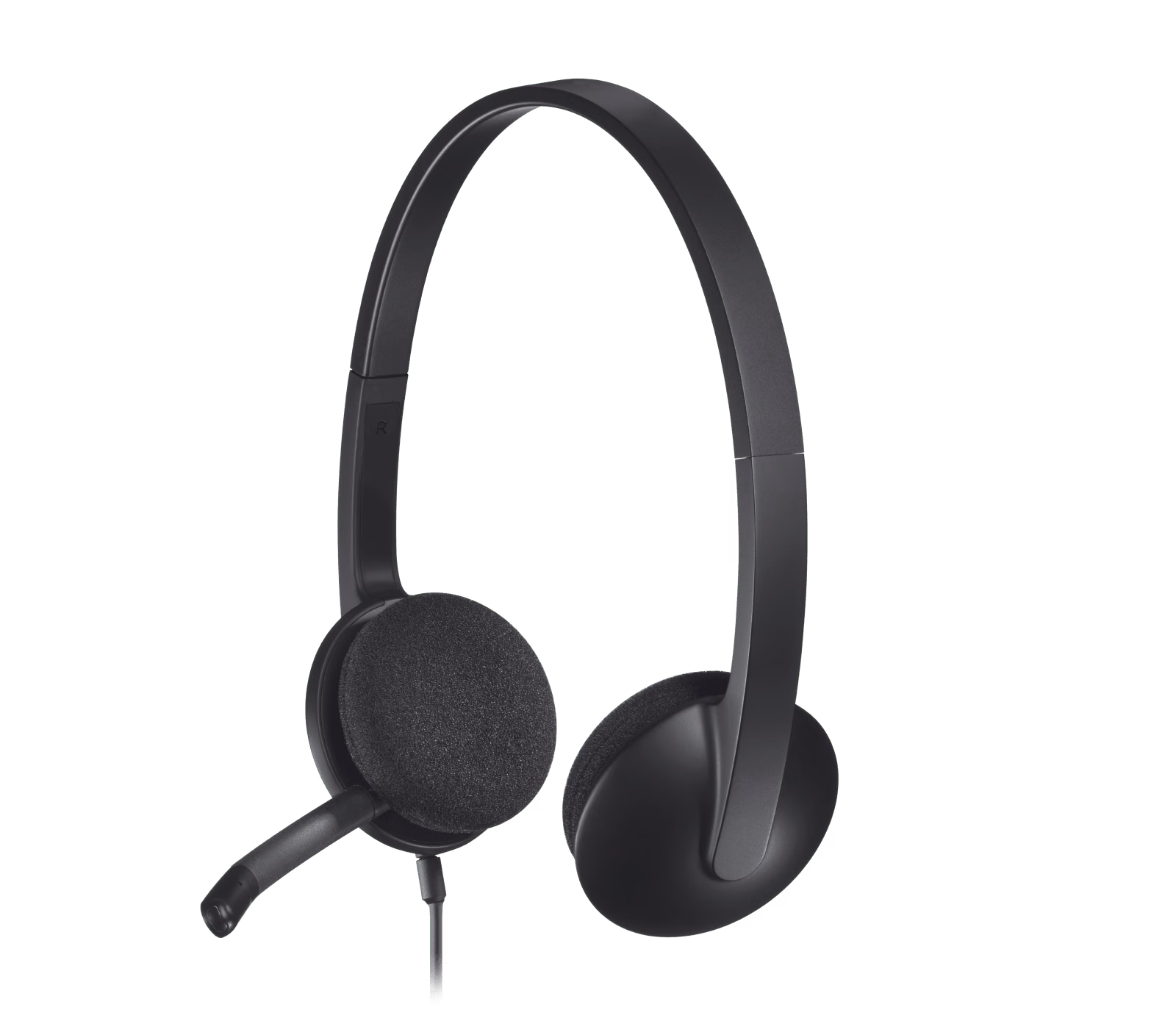 Logitech H340 USB Computer Headset – Black - Image 2