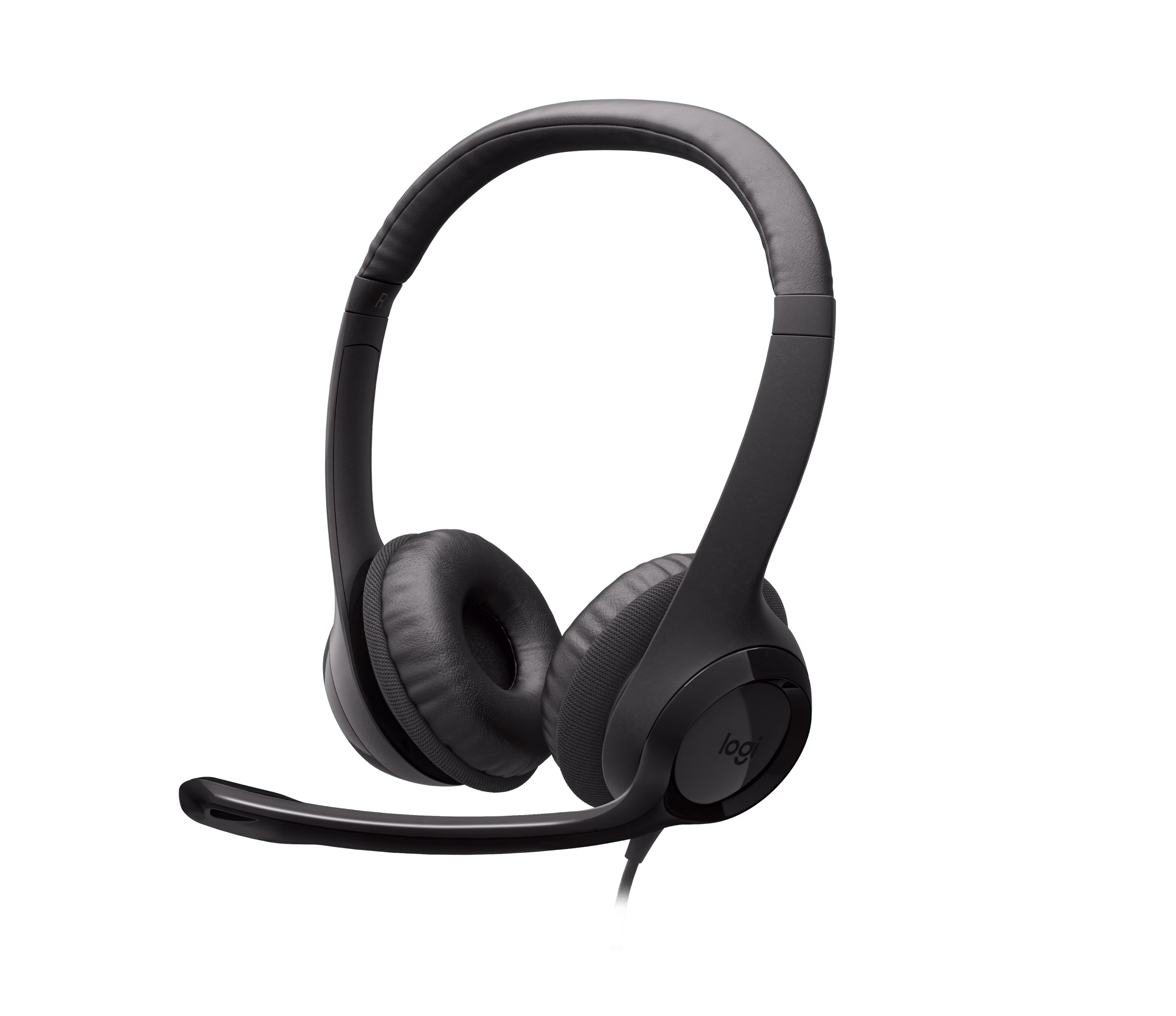 Logitech H390 USB Computer Headset – Black