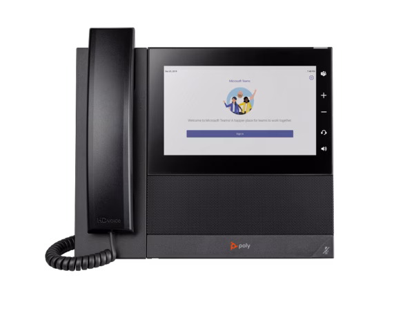 HP Poly CCX 600 Business Media Phone for Microsoft Teams (PoE)