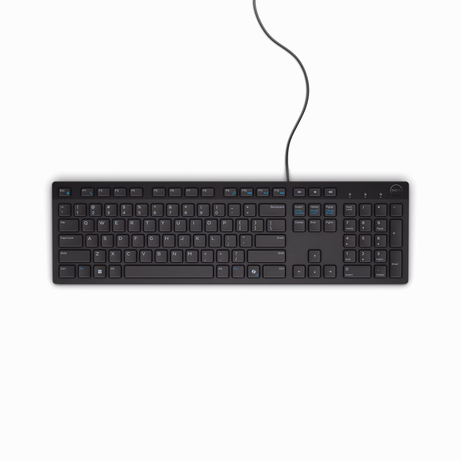Dell Multimedia Keyboard KB216, Black