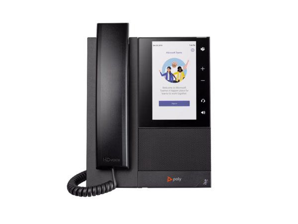 HP Poly CCX 505 Business Media Phone for Microsoft Teams (PoE)